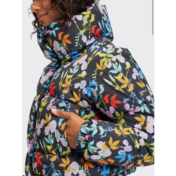 Roxy X ROWLEY• Cropped Winter Bomber Jacket - Picture 14 of 17